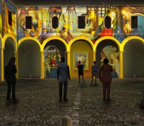 Videomapping dei musei della rete MaPp